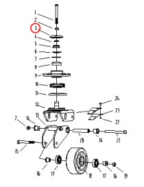 Krytka na elektrický vysokozdvižný vozík CDD10R