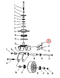Šroub pro elektrický vysokozdvižný vozík CDD10R
