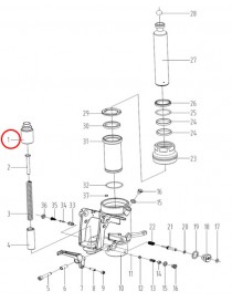 Víko pumpičky pro elektrický paletový vozík CBD12W