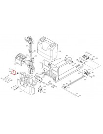 Pojistná matice pro elektrický paletový vozík CBD15W