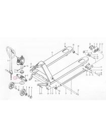 Základna hydraulické jednotky pro paletový vozík M25. Řada BFC6-III