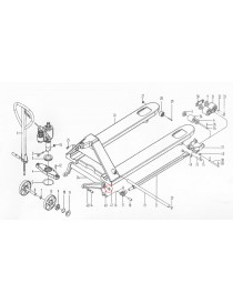 Pouzdro pro paletový vozík M25. Řada BFC6-III