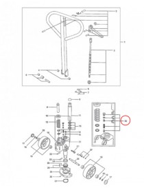 Sada ventilu na paletový vozík Totallifter AC standard