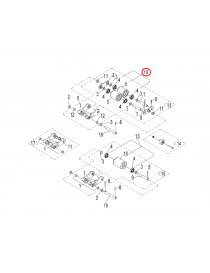 Kolo vidlic na elektrický paletový vozík Noblelift PTE20N.