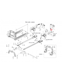 Kolo vidlic na elektrický paletový vozík EP F4.