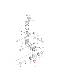 Stabilizační kolo - polyuretanové na elektrický paletový vozík EP F4.