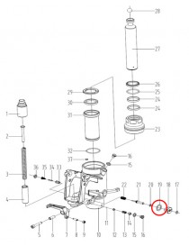 Podložka pro elektrický paletový vozík CBD12W