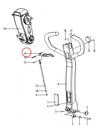 Páčka pro elektrický paletový vozík CBD12W